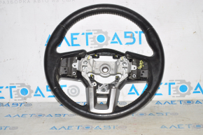 Volan gol Subaru Outback 15-19 din piele, negru