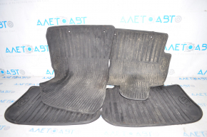 Set de covorașe pentru interiorul mașinii Subaru Outback 15-19, cauciuc, negru