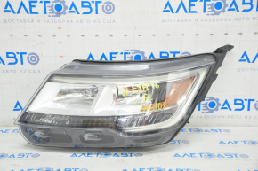 Far stânga față asamblată Ford Explorer 16-19 restilizat, halogen + LED, luminoasă