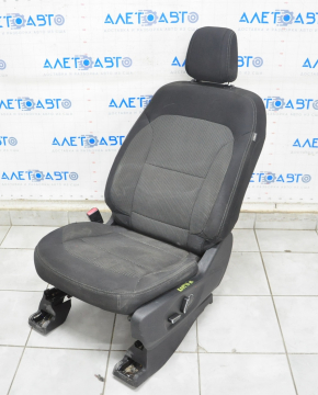 Scaun șofer Ford Explorer 16-19 fără airbag, electric, material textil negru, substanță chimică