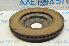 Placă de frână față dreapta Infiniti JX35 QX60 13- 27mm, ruginită