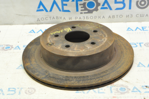 Placă de frână spate stânga Nissan Murano z52, 15-16 mm, ruginită.