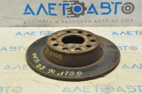 Placă de frână spate dreapta VW Golf 15- 272/10mm, ruginită.