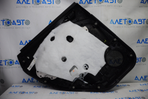 Capacul usii spate dreapta Ford Escape MK3 13-16, negru cu insertie neagra din plastic, cotiera din piele, zgarieturi