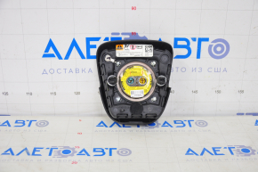 Подушка безопасности airbag в руль водительская Chevrolet Volt 11-15 черн, царапины