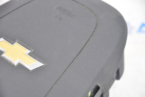 Подушка безопасности airbag в руль водительская Chevrolet Volt 11-15 черн, царапины
