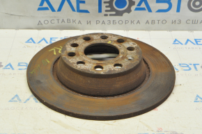 Placă de frână spate stânga VW CC 08-17, 10mm, ruginită.