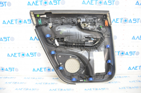 Capacul usii cardul din spate dreapta Volvo XC90 16-22 piele gri, zgarieturi