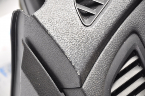 Торпедо передняя панель без AIRBAG Nissan Altima 13-18 черн гнутый пластик, заломы, царапины