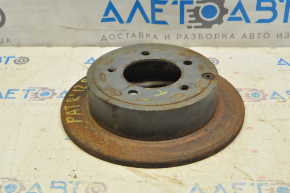 Placă de frână spate dreapta Jeep Patriot 11-17 263/10mm, ruginită.