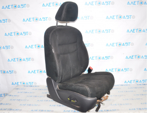 Scaun de pasager Nissan Murano z52 15- fără airbag, electric, material textil negru