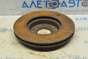 Placă de frână față dreapta Honda Accord 13-17 280/23mm ruginită.