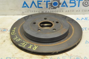 Placă de frână spate dreapta Lexus RX350 RX450h 16-22 340mm/17mm