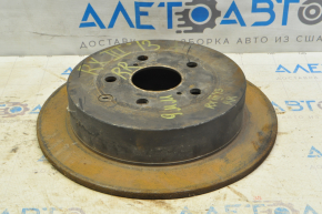 Placă de frână spate dreapta Lexus RX350 RX450h 10-15, 9mm, ruginită.