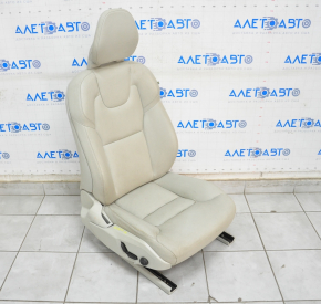 Пассажирское сидение Volvo XC90 16-17 без airbag, электрическое, кожа серая