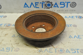 Placă de frână spate stânga Toyota Camry v55 15-17 SUA 10mm, ruginită