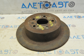 Placă de frână spate dreapta Toyota Highlander 08-13 310/10mm, ruginită.