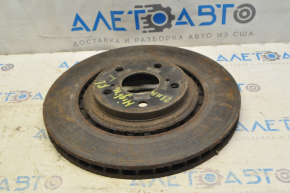 Placă de frână față stânga Toyota Highlander 14-19 28mm, ruginită