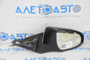 Зеркало боковое правое Toyota Camry v55 15-17 5 пинов, темно синее