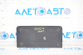 Площадка под номер переднего бампера VW Atlas 18-20