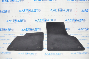 Set de covorașe pentru interiorul VW Atlas 18 - material textil, negru, pentru 2 rânduri.