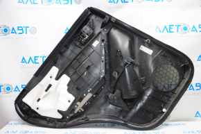 Capacul usii spate dreapta Mazda CX-5 13-16 negru cu insertie neagra din panza, cotiera din panza, zgarieturi, necesita curatare chimica.