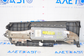 Подушка безопасности airbag коленная пассажирская правая Toyota Camry v55 15-17 usa черная, царапины, ржавый пиропатрон