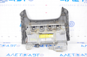 Airbag-ul genunchiului șoferului stâng pentru Toyota Prius V 12-17, gri închis, zgârieturi, cartuș pirotehnic rugină