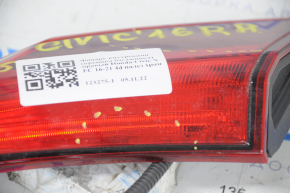 Lampa interioară pentru capacul portbagajului dreapta Honda Civic X FC 16-21 4d crom