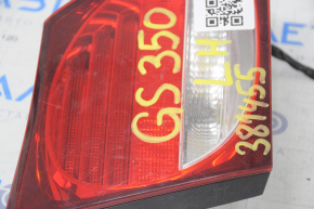Фонарь внутренний крышка багажника левый Lexus GS300 GS350 GS430 06-11 под полировку