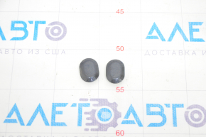 Capacul caroseriei Tesla Model 3 18- 13x21mm, oval, negru, set de 2 bucăți