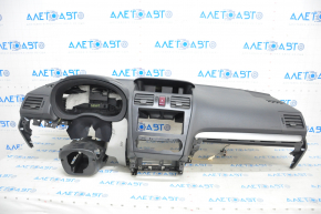 Torpedo cu airbag frontal pentru Subaru Forester 14-18 SJ, negru, zgârieturi.