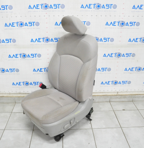 Водительское сидение Subaru Forester 14-18 SJ без airbag, электро, тряпка серая, под химч