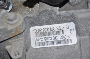 Transmisie automată completă pentru Ford Fusion mk5 13-16 2.5 C6FMID, cu un conector rupt, 84k kilometri.