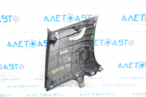 Накладка стойки 3 ряда правая Toyota Sequoia 08-16 черн, слом креп