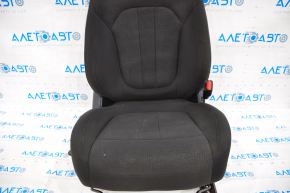 Scaun de pasager Chrysler 200 15-17 fără airbag, manual, material textil negru