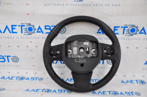 Руль голый Chrysler 200 15-17 кожа черный, царапины
