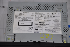 Головное устройство VW Jetta 15-17 USA 6 кнопок, царапины