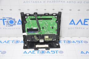 Управление климат-контролем и аудио Nissan Pathfinder 13-16 под навигацию, под дерево царапины на накладке