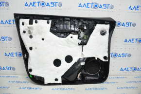 Capacul ușii cardul frontal dreapta Tesla Model X 16-21 bej + negru, cu control al geamului electric, sub protecție chimică, zgârietură