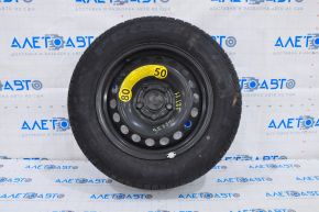 Roata de rezervă de dimensiuni complete VW Jetta 11-18 USA R15 195/65, cu jantă de fier și cauciuc.