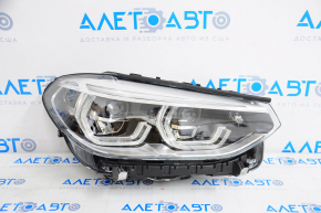 Far dreapta față asamblată BMW X3 G01 X4 G02 18-21 LED ADAPTIVE