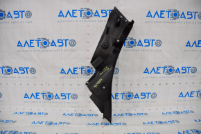 Capacul spate al stâlpului drept inferior Ford Focus mk3 11-18 4d negru, zgârieturi