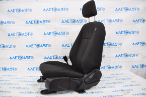 Водительское сидение Ford Focus mk3 15-18 рест, без airbag, механич, тряпка черн