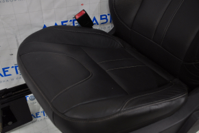 Scaun șofer Ford Escape MK3 13-19 cu airbag, încălzire, electric, piele neagră.