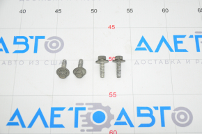 Șurub de fixare a deflectorului radiatorului stânga 4 bucăți Tesla Model S 12-15 tip1