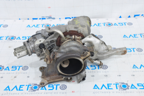 Turbina completă cu colector și conducte de răcire VW Passat b7 12-15 USA 1.8T 120k.