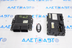 BCM Body Control Module с ключем Nissan Leaf 13-17 с блоком ECU