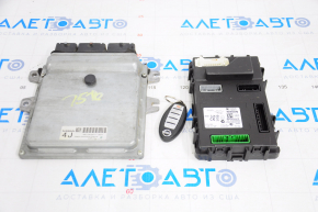 BCM Body Control Module с ключем Nissan Pathfinder 13-20 с блоком ECU