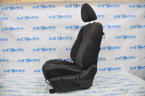 Водительское сидение Nissan Rogue 14-20 без airbag, механич, тряпка черн, под химчистку